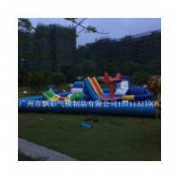 广州充气水上闯关玩具租赁价格佛山充气游泳池充气滚筒
