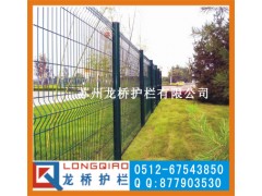淄博厂区围墙护栏网 工厂院墙围墙围网 喷塑战斧式护栏网