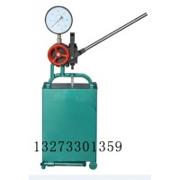 阳泉厂家供应小型单缸手动试压泵设备
