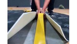 室内运动地板可以用双面胶工艺施工吗？