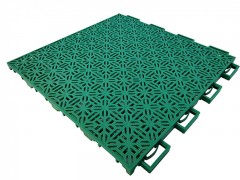 幼儿园活动区四叶草弹性PVC拼装地板多色可批发